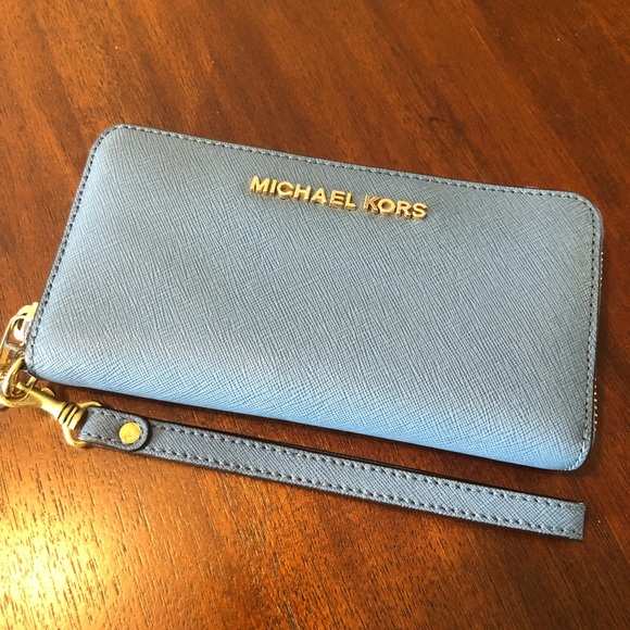 MICHAEL Michael Kors Handbags - Michael Kors Zip Around Smartphone Wristlet Wallet
